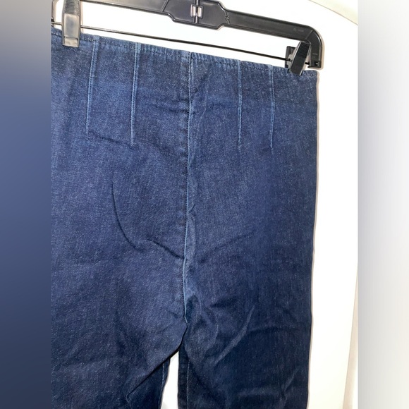 Veronica Beard Crosbie Wide Straight (Flare) Crop Leg High Rise Jeans 👖 Small - Picture 14 of 16